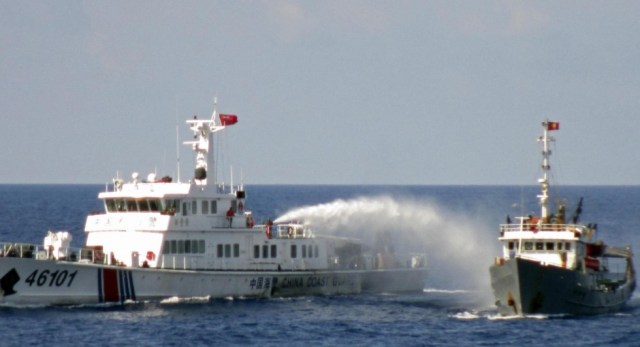 chinas coast guard with vietnam coast guard